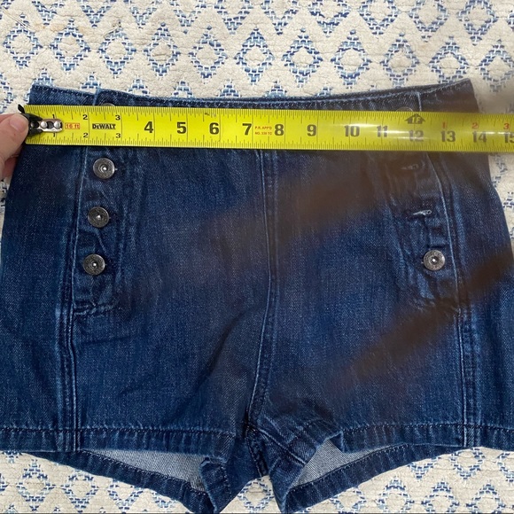 Free People Jean Botton design Shorts - Picture 7 of 11